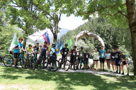 Slovenska bakla na obisku v Lučah